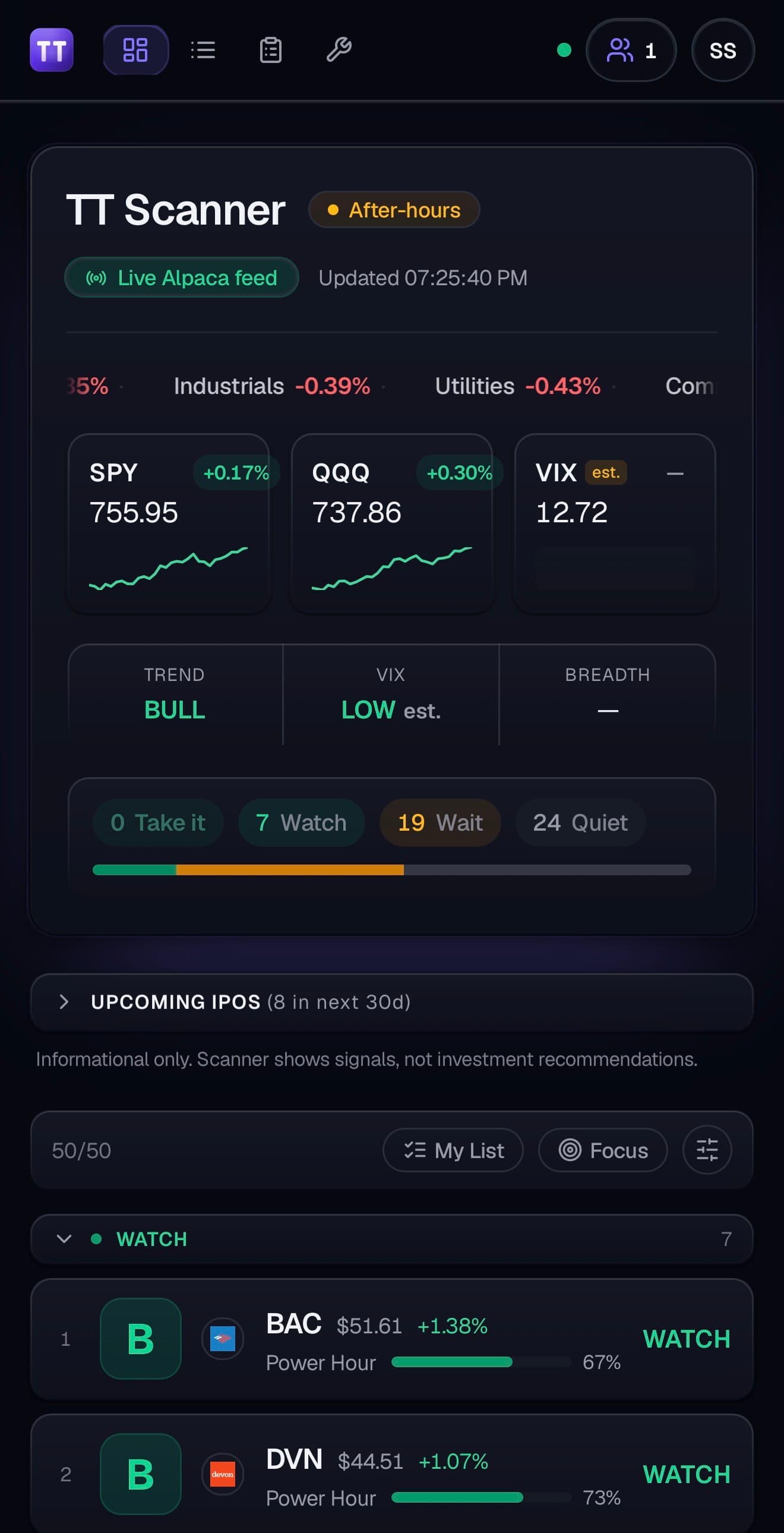 TT Scanner — product preview